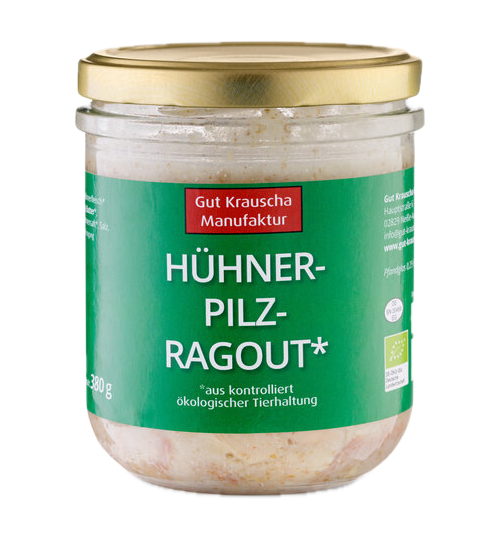 Hühner-Pilz-Ragout